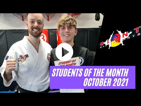Students of the Month October 2021